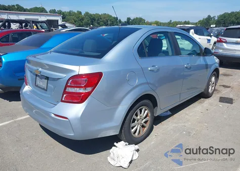 2017 Chevrolet Sonic Lt Auto z USA, uszkodzony, nr VIN 1G1JD5SHXH4141017